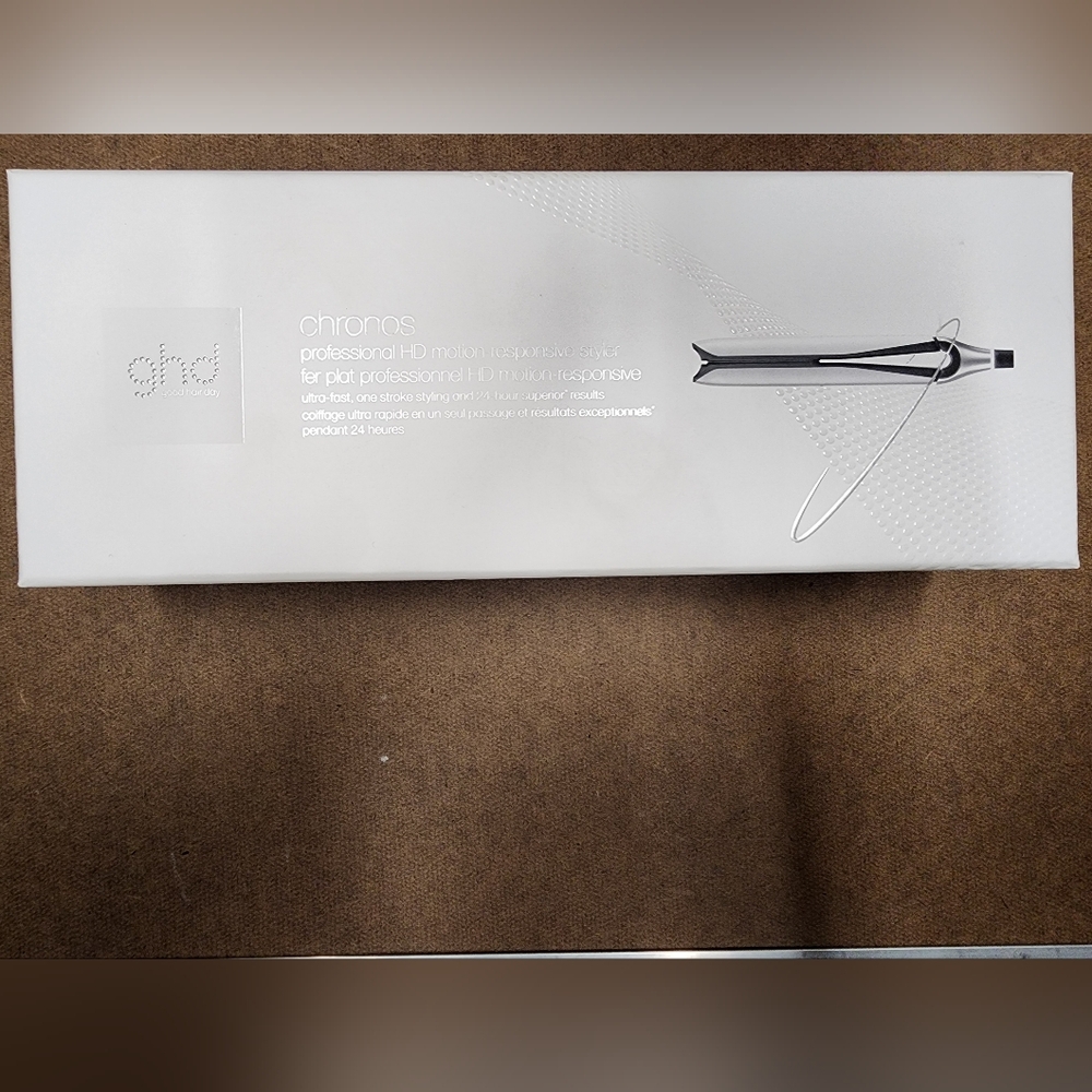 Ghd Chronos Styler in Elegant White